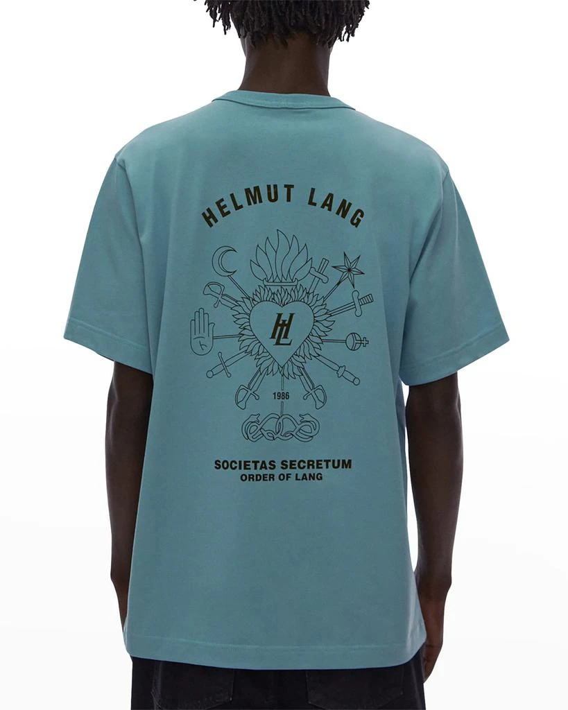 商品Helmut Lang|Men's Societas Logo T-Shirt,价格¥652,第3张图片详细描述