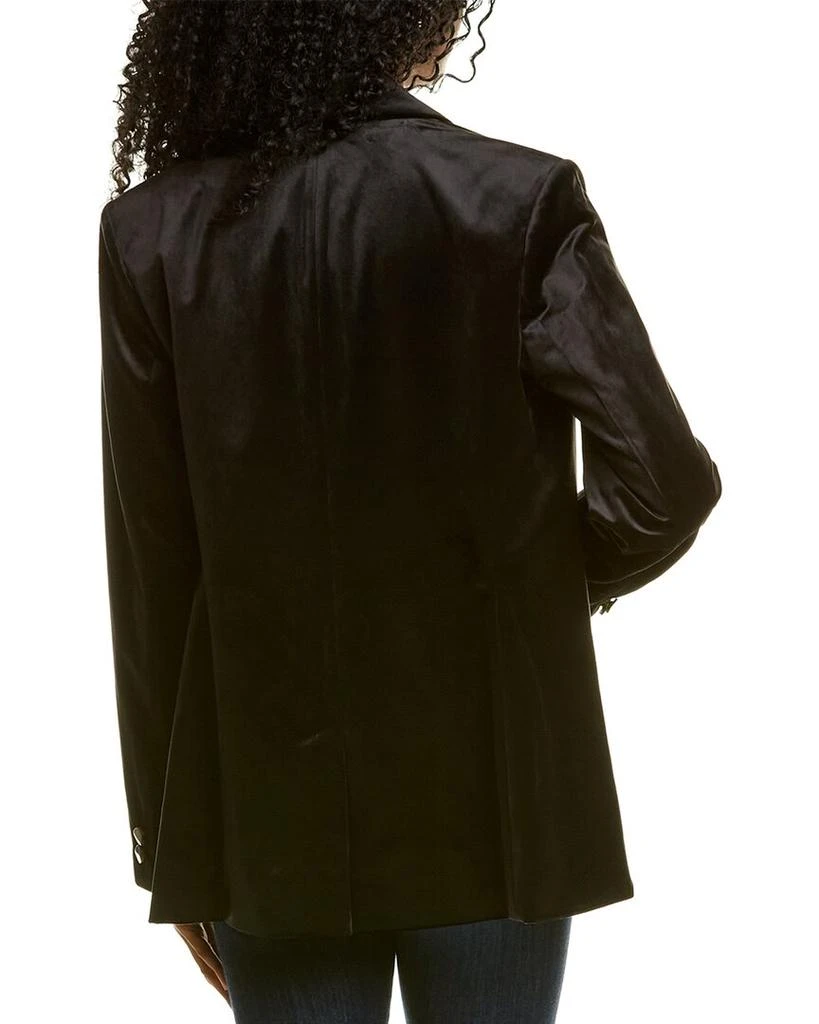 商品Vince|Vince Velvet Double-Breasted Blazer,价格¥1197,第2张图片详细描述