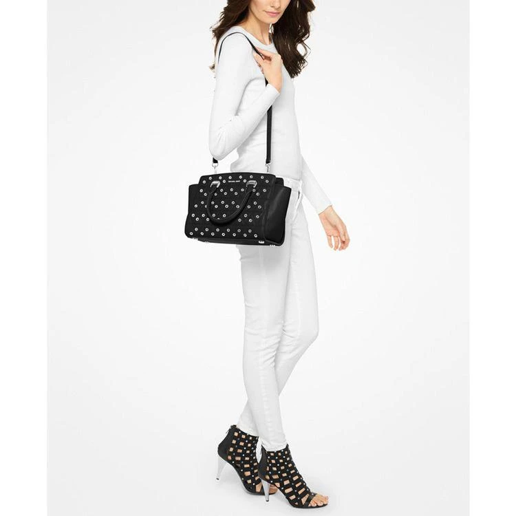 商品Michael Kors|MICHAEL  Selma Medium Top-Zip Satchel,价格¥1044,第2张图片详细描述