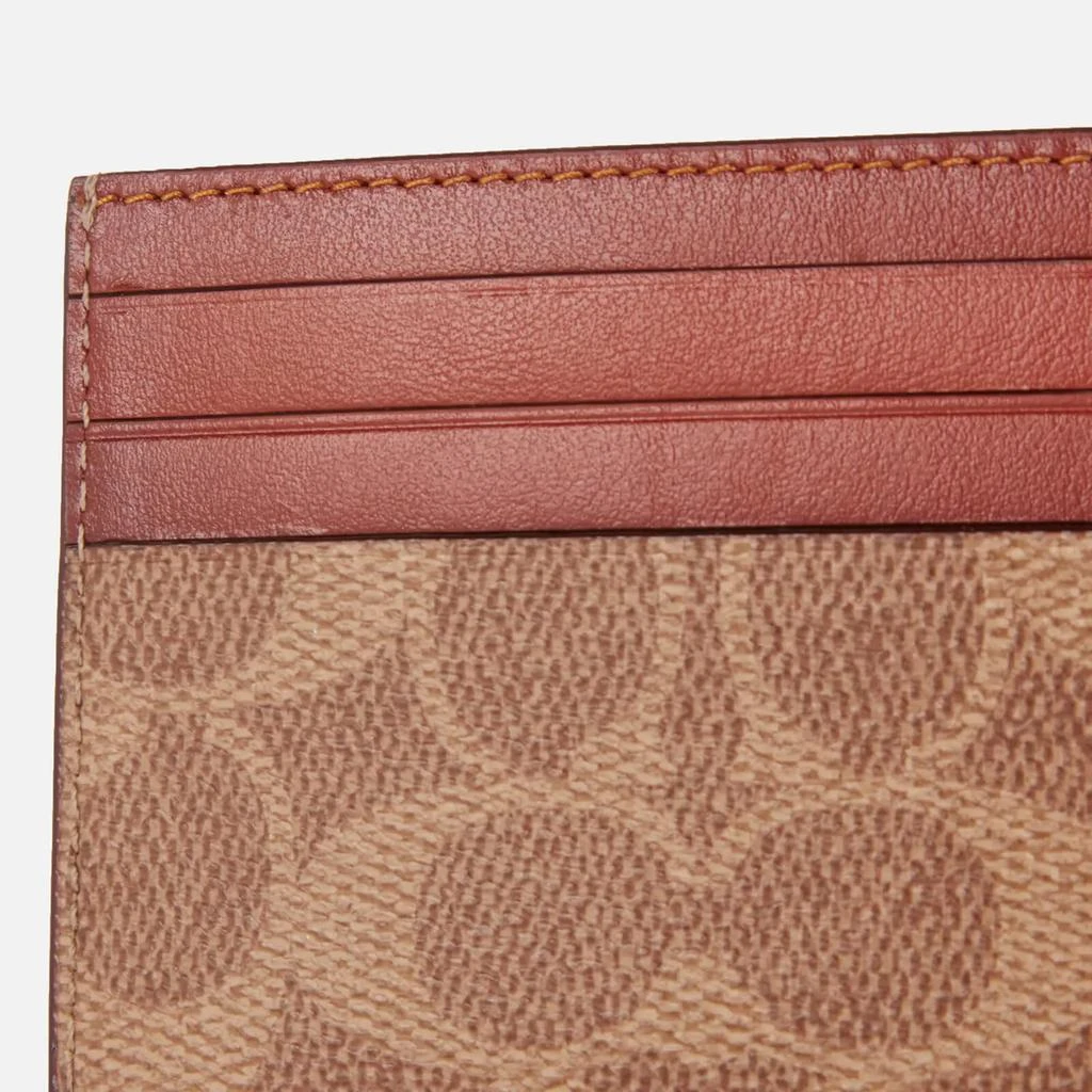 商品Coach|拼色Signature 老花卡包,价格¥400,第4张图片详细描述