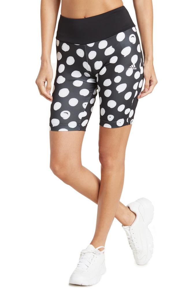 FARM RIO x adidas Farm Polka Dot Print Bike Shorts商品第1张图片规格展示