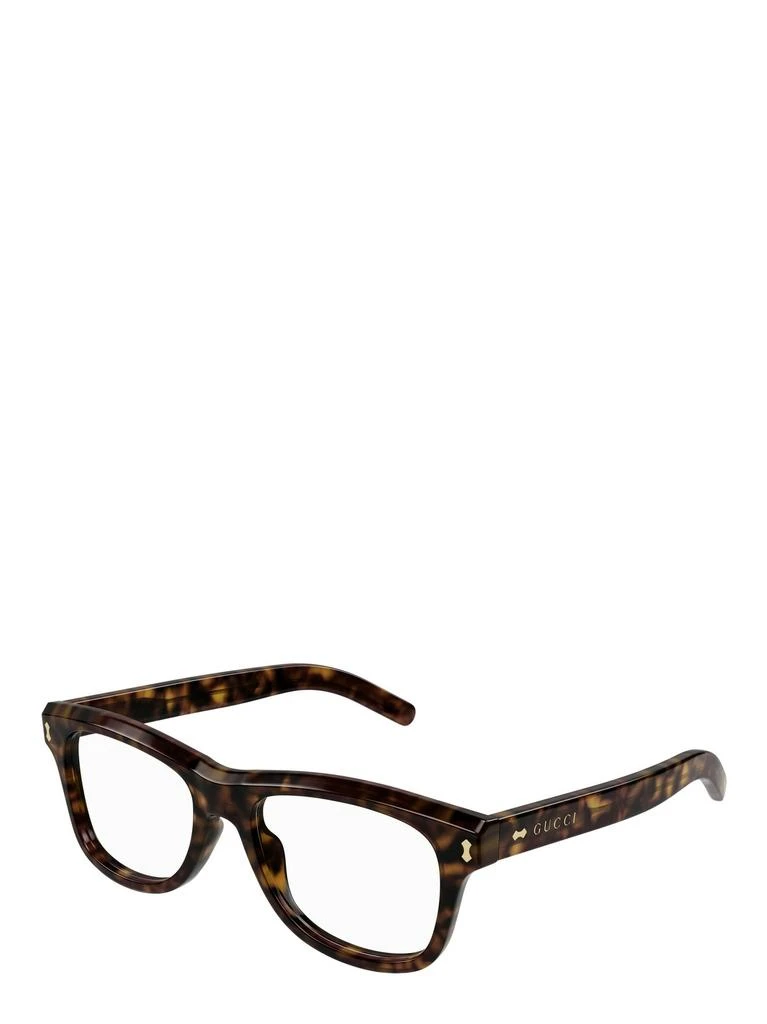 商品Gucci|Gucci Eyewear Square Frame Glasses,价格¥1314,第2张图片详细描述