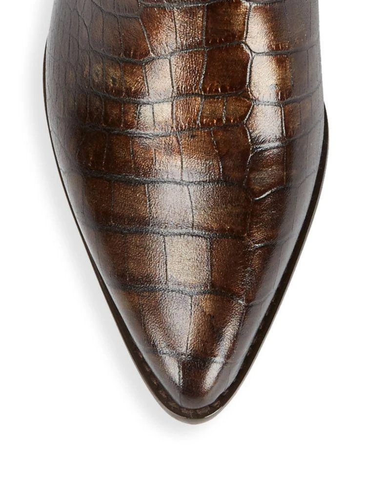 商品Stuart Weitzman|Zepher Crocodile Booties,价格¥1887,第3张图片详细描述