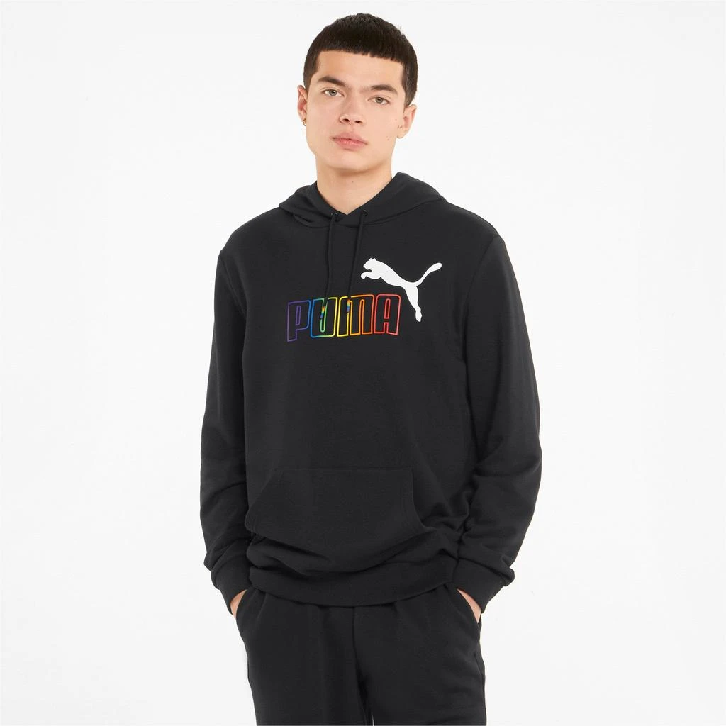 商品Puma|PUMA Men's Essentials+ Rainbow Hoodie,价格¥210,第3张图片详细描述