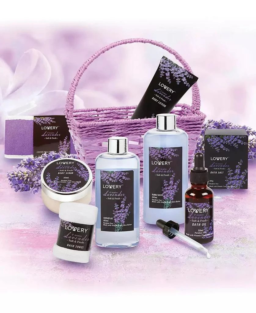 Lavender and Jasmine Body Care 10 Piece Gift Set 商品