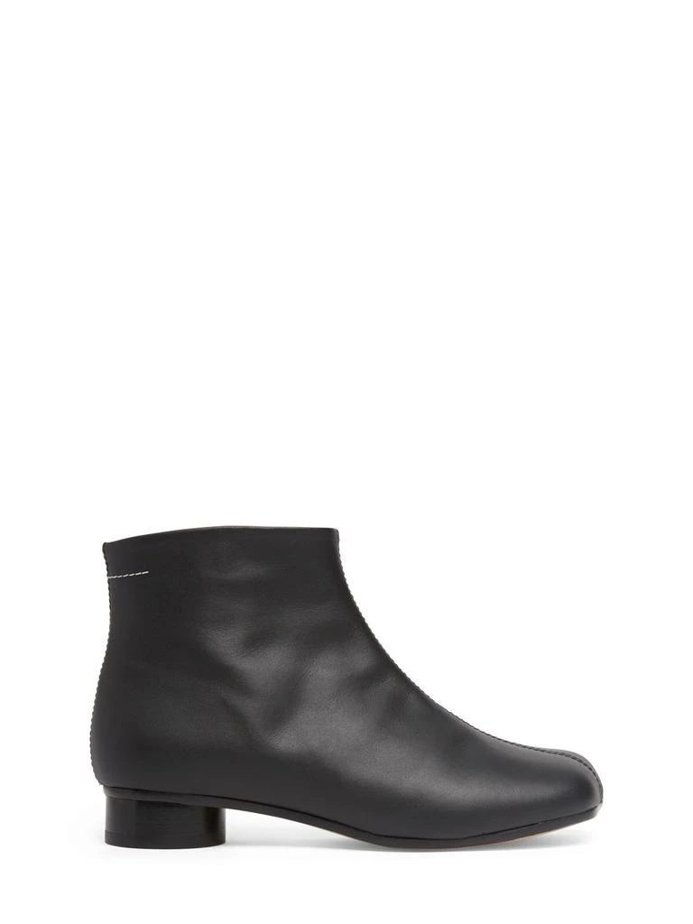 商品MM6|Tabi Leather Ankle Boots,价格¥2265,第1张图片