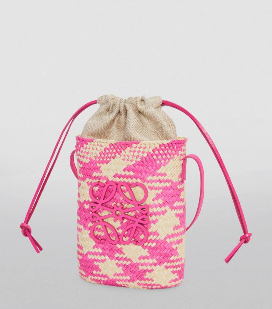 商品Loewe|x Paula's Ibiza Woven Anagram Square Pocket Bag,价格¥4825,第4张图片详细描述