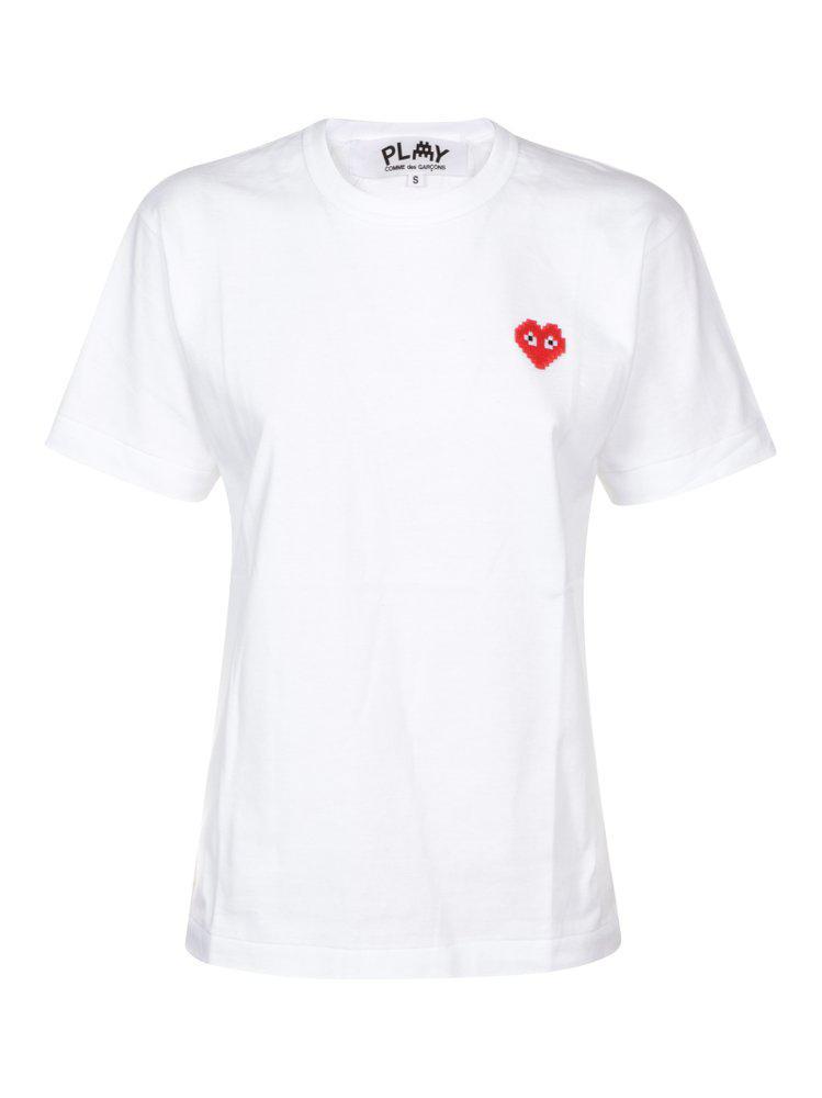 商品Comme des Garcons|Comme des Garçons Play Crewneck Short-Sleeved T-Shirt,价格¥505-¥577,第1张图片