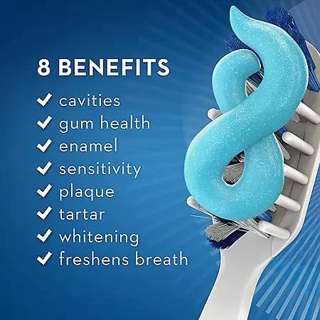 商品Crest|Crest Pro-Health Advanced Whitening + Intensive Clean Toothpaste, 5.8 oz., 5 pk.,价格¥116,第5张图片详细描述