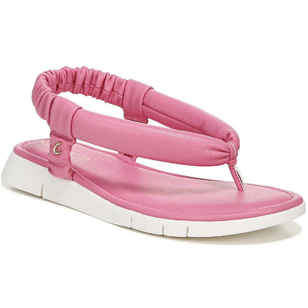 商品Sam Edelman|Circus by Sam Edelman Womens Marita Faux Leather Ankle Strap Thong Sandals,价格¥41,第2张图片详细描述