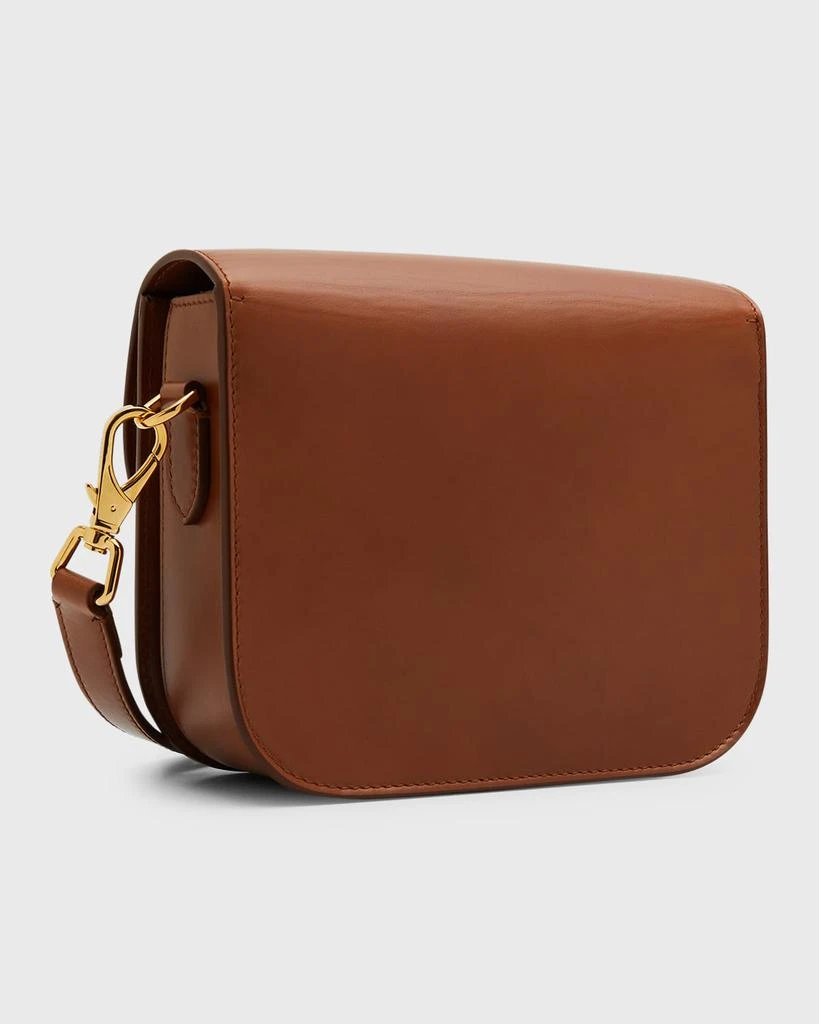 Note Small Leather Saddle Shoulder Bag 商品