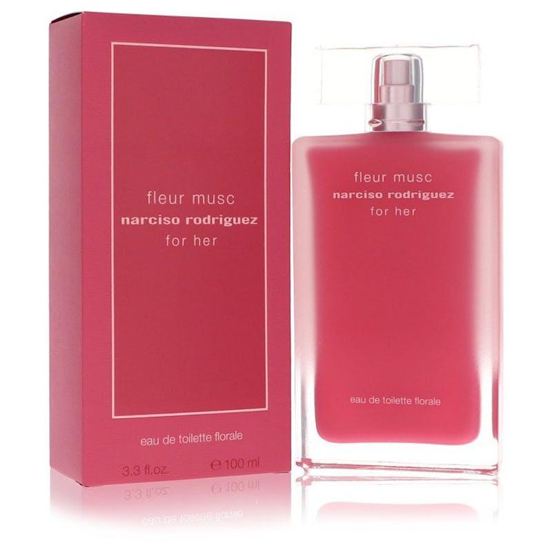 Narciso Rodriguez Fleur Musc by Narciso Rodriguez Eau De Toilette Florale Spray 3.3 oz (Women)商品第1张图片规格展示