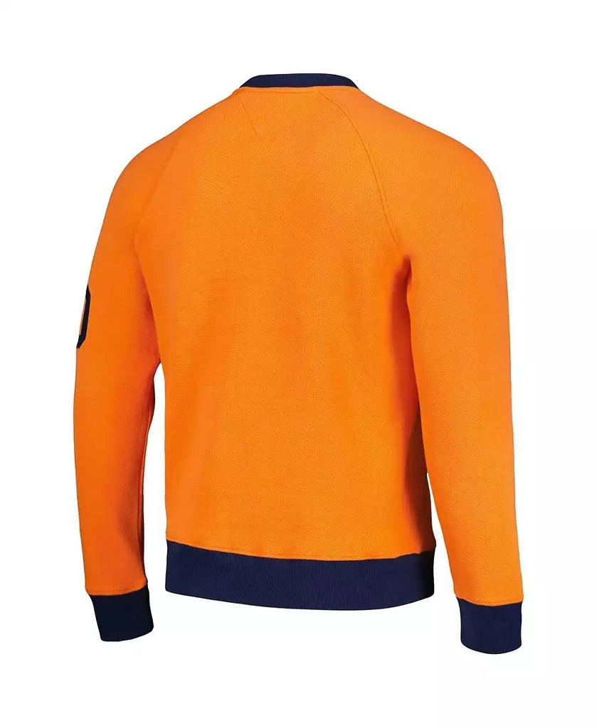 商品Tommy Hilfiger|Men's Orange Denver Broncos Reese Raglan Tri-Blend Pullover Sweatshirt,价格¥517,第3张图片详细描述