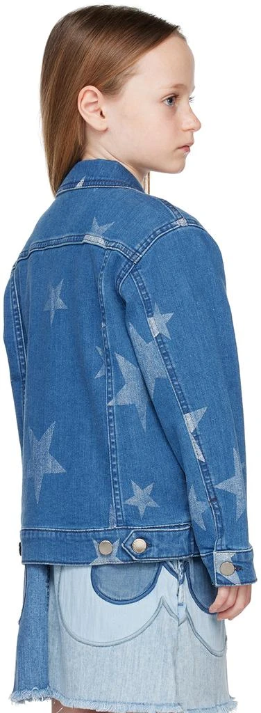 商品Stella McCartney|Kids Navy Star Denim Jacket,价格¥645,第3张图片详细描述