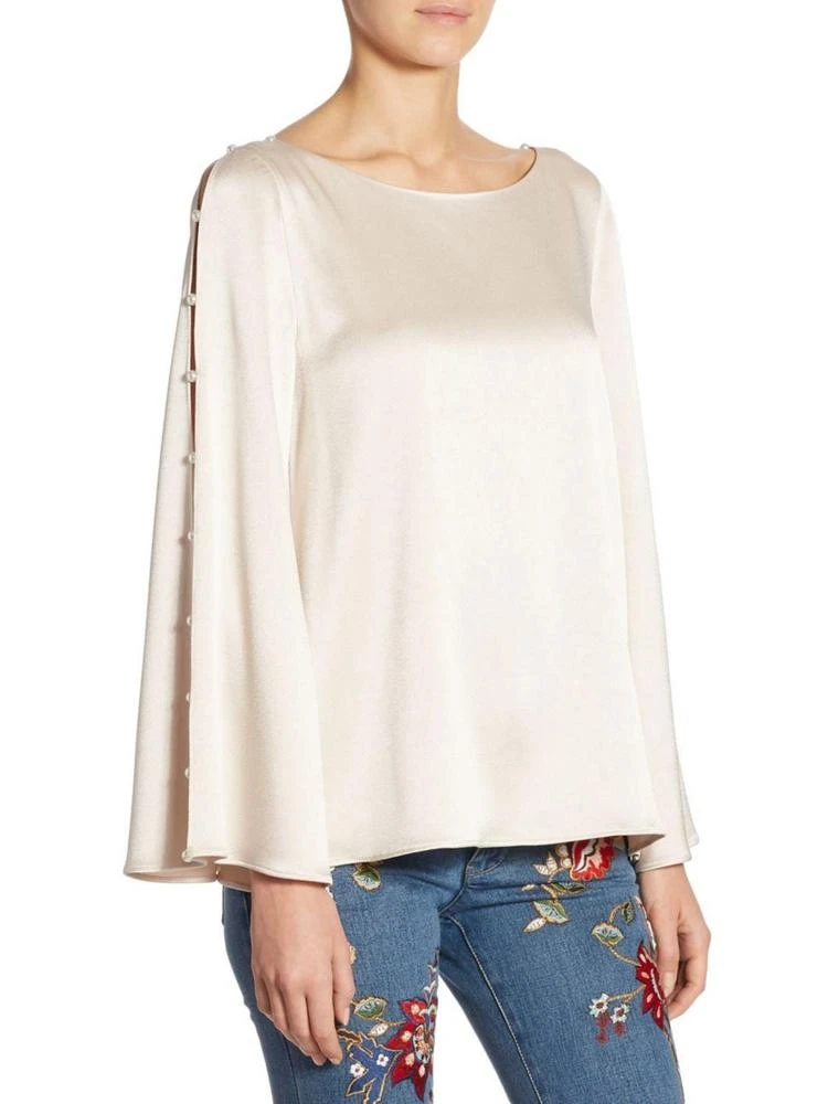 商品Alice + Olivia|Genia Bell Sleeve Top,价格¥661,第3张图片详细描述