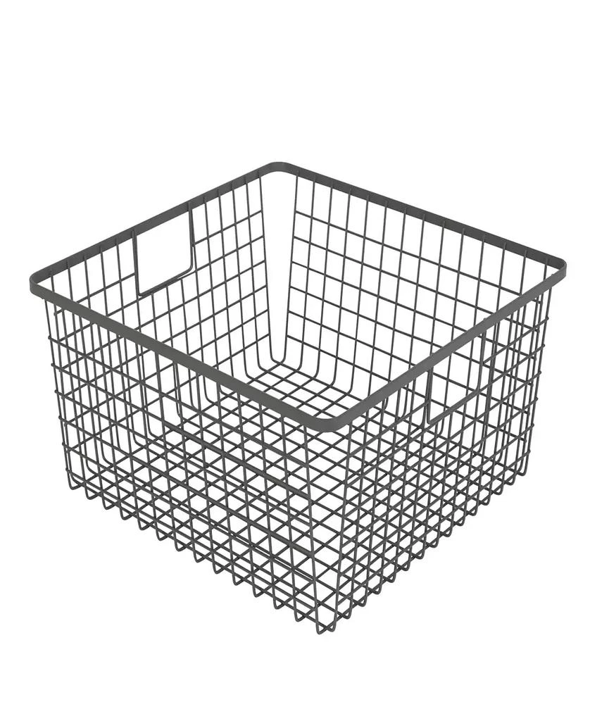 商品Smart Design|Nestable 12 x 12 x 6 inch Basket Organizer with Handles - Set of 4,价格¥733,第2张图片详细描述