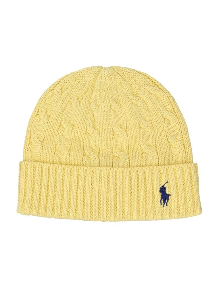 商品Ralph Lauren|Polo Ralph Lauren Logo Embroidered Knitted Beanie,价格¥324,第1张图片