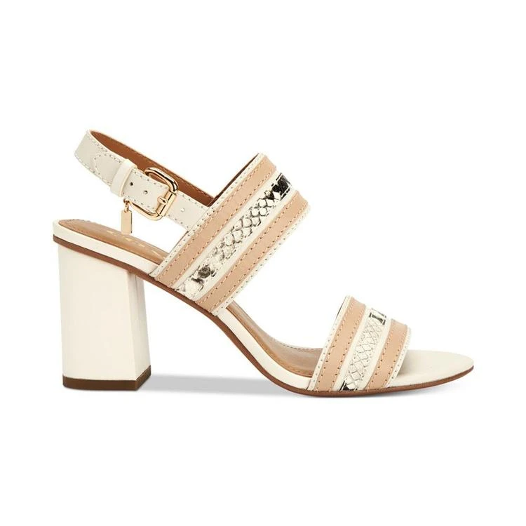 商品Coach|Princeton Block-Heel Dress Sandals,价格¥542,第3张图片详细描述