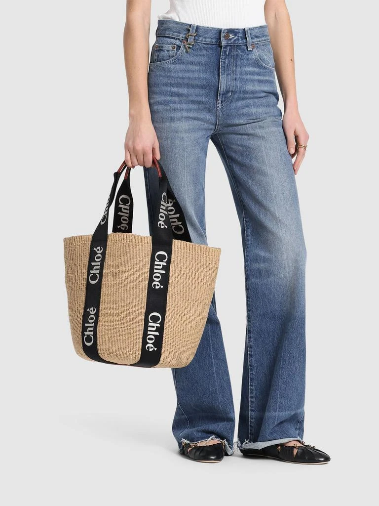 商品Chloé|Large Woody Paper Tote Bag,价格¥5075,第1张图片