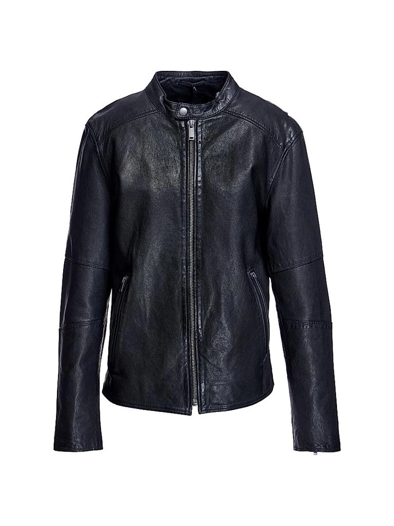 商品Maximilian|Men's Collarless Bomber Jacket,价格¥5141,第1张图片