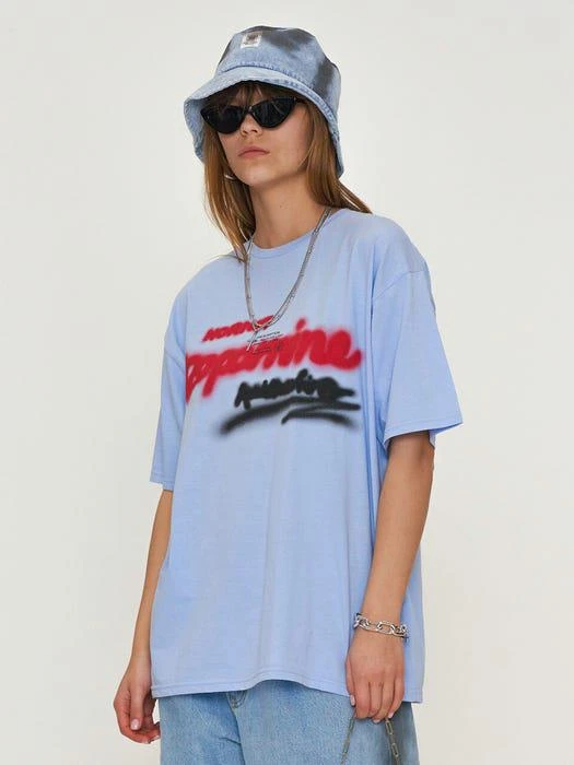 Regular Fit Dopamine T-Shirt Blue 商品