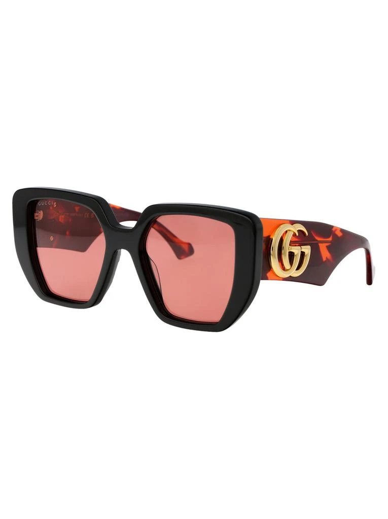 商品Gucci|Gucci Eyewear Oversized Square Frame Sunglasses,价格¥1802,第2张图片详细描述
