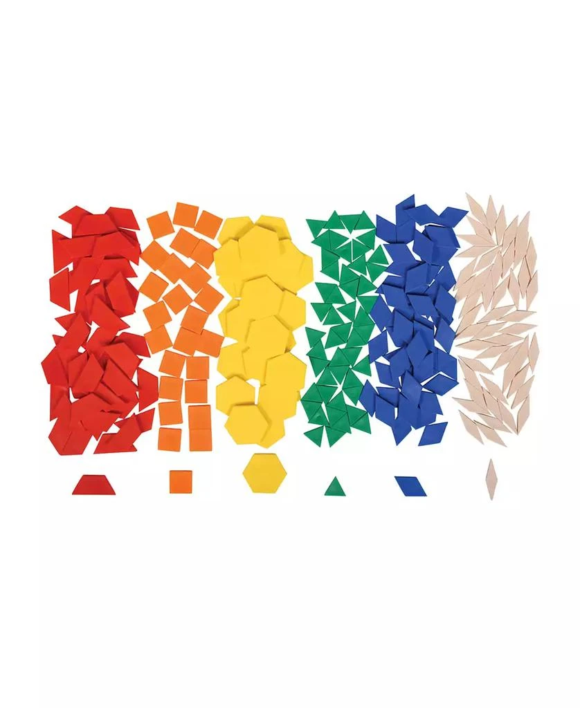 商品edxeducation|Pattern Blocks Plastic, Set of 250,价格¥185,第4张图片详细描述