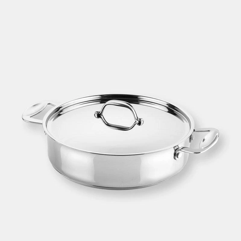 商品Mepra|Non Stick Saute Pan 2 Handles  Glamour Stone Cm 26,价格¥2056,第1张图片