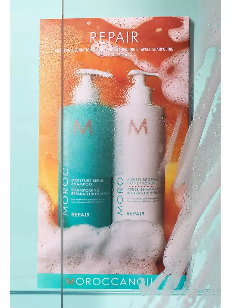 商品Moroccanoil|Moisture Repair Shampoo & Conditioner Value Size Duo,价格¥601,第4张图片详细描述