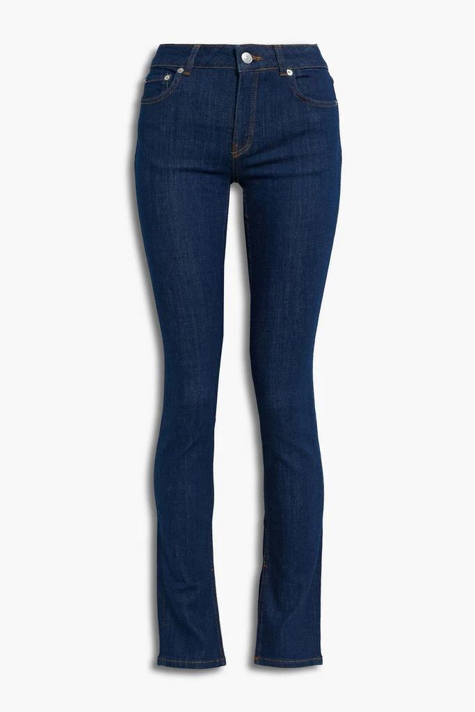 商品Ganni|High-rise slim-leg jeans,价格¥301,第3张图片详细描述