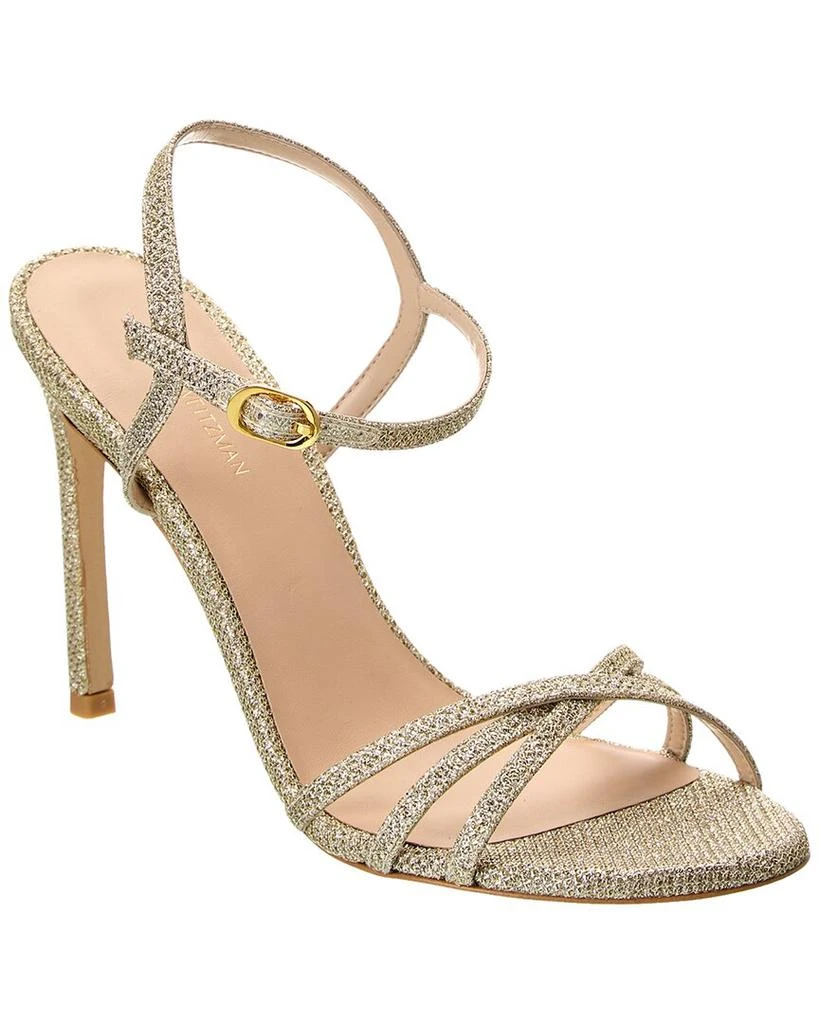 商品Stuart Weitzman|Stuart Weitzman Starla 105 Sparkle Sandal,价格¥634,第1张图片