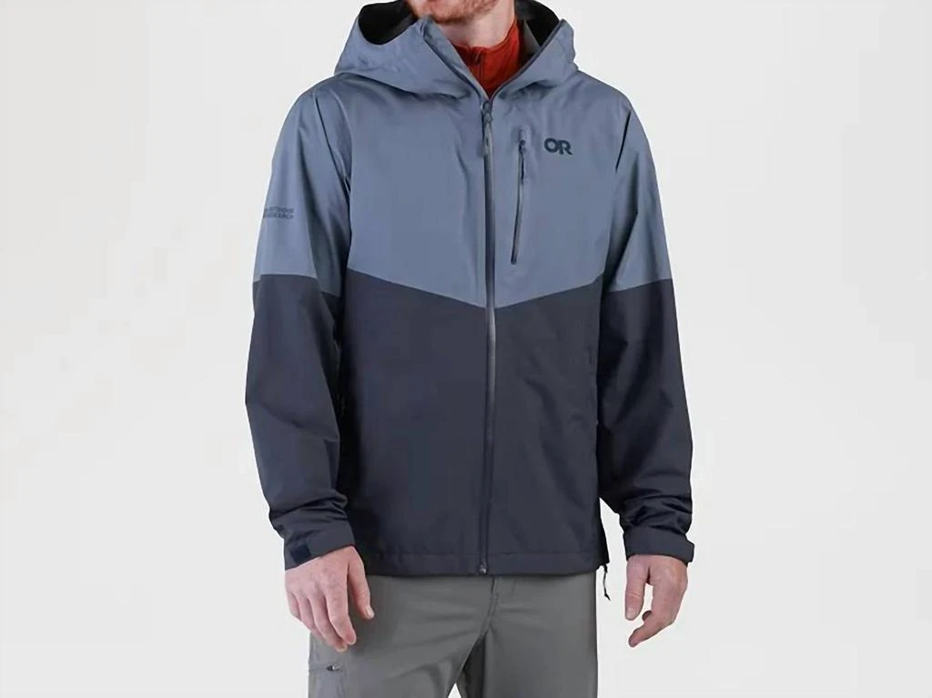 商品Outdoor Research|Mens Foray Ii Jacket In Nimbus/naval Blue,价格¥1650,第1张图片