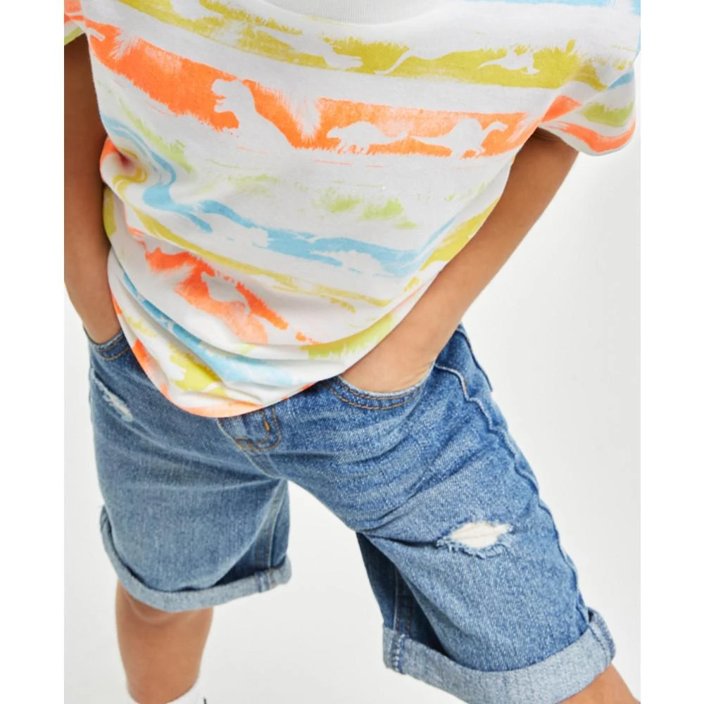 商品Epic Threads|Little Boys Zip Fly Denim Shorts, Created For Macy's,价格¥136,第3张图片详细描述