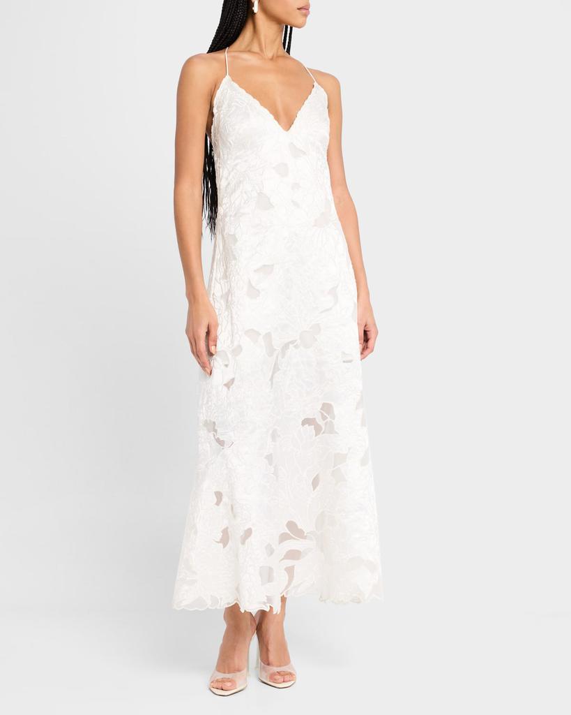 liv foster reese beaded floral embroidered maxi dress Reese Beaded Floral-Embroidered Maxi Dress On Sale Now with Up to 61% Off