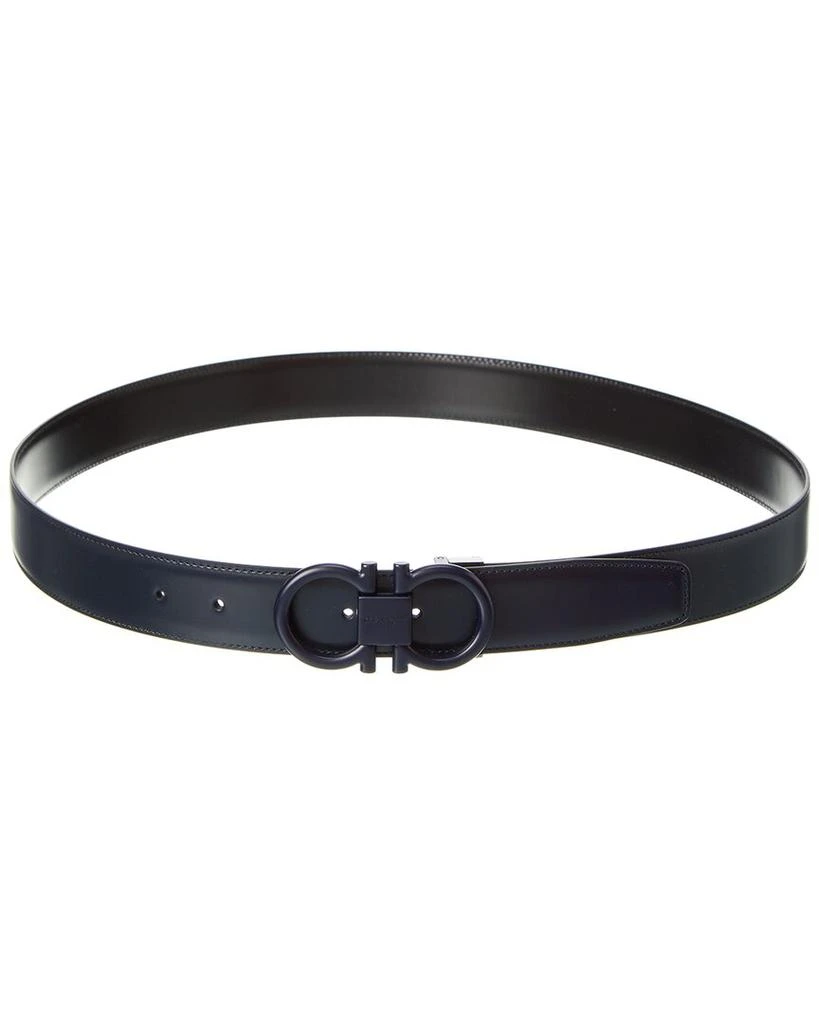 商品Salvatore Ferragamo|Ferragamo Gancini Reversible & Adjustable Leather Belt,价格¥2631,第1张图片