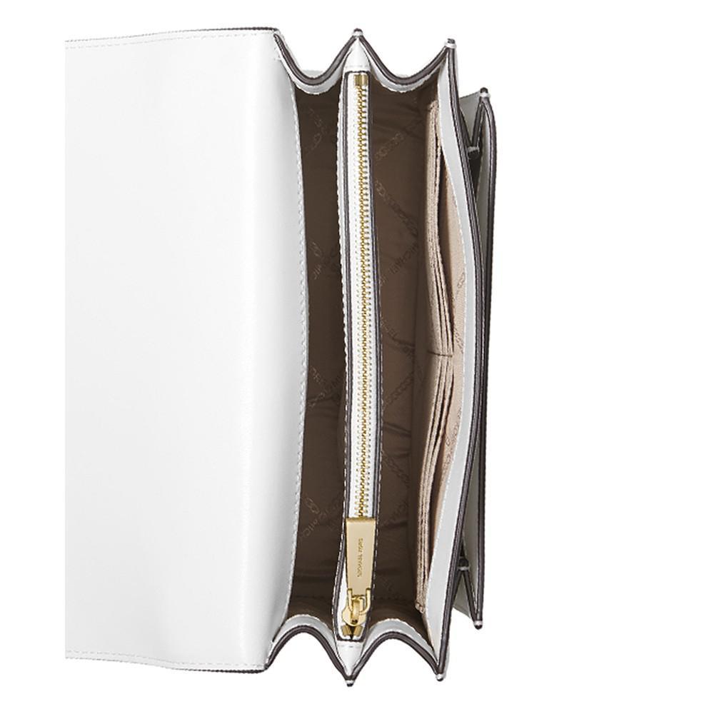 商品Michael Kors|Jade Large Gusset Leather Shoulder Bag,价格¥1917,第5张图片详细描述