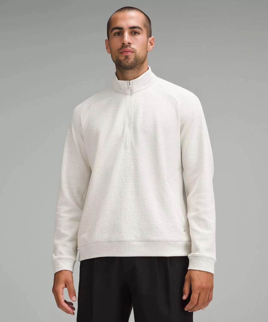 商品Lululemon|Textured Double-Knit Cotton Half Zip,价格¥953,第5张图片详细描述