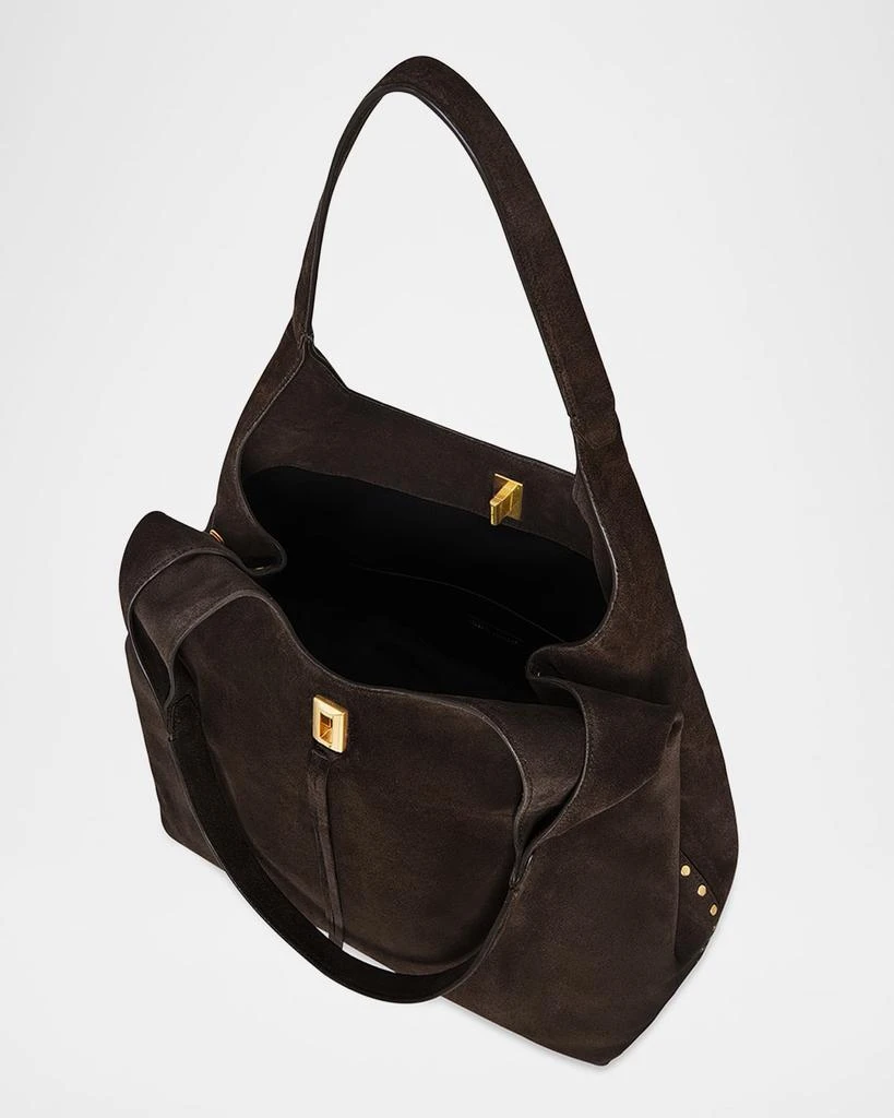 商品Rebecca Minkoff|Darren Signature Suede Shoulder Bag,价格¥3115,第3张图片详细描述