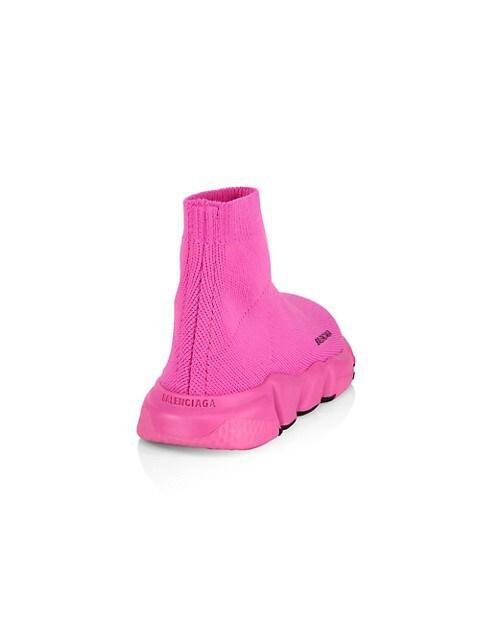 商品Balenciaga|Little Kid's & Kid's Neon Speed LT Sock Sneakers,价格¥3382,第4张图片详细描述
