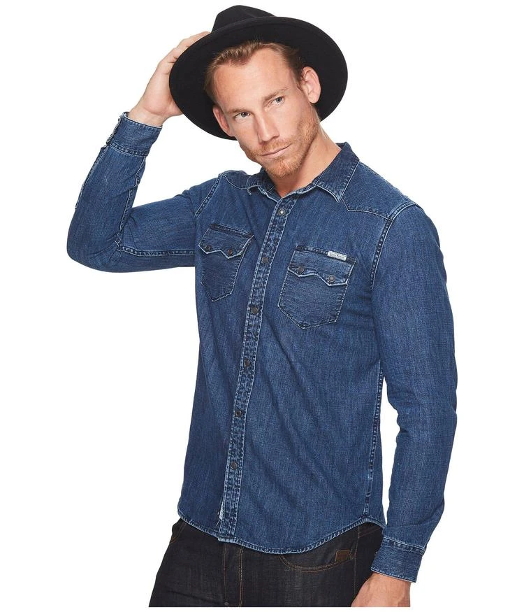 商品Lucky Brand|Classic Fit Western 牛仔衬衫,价格¥432,第2张图片详细描述