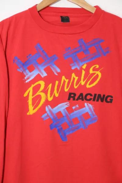 Vintage Burris Racing Long Sleeve T-shirt Made in USA商品第2张图片规格展示