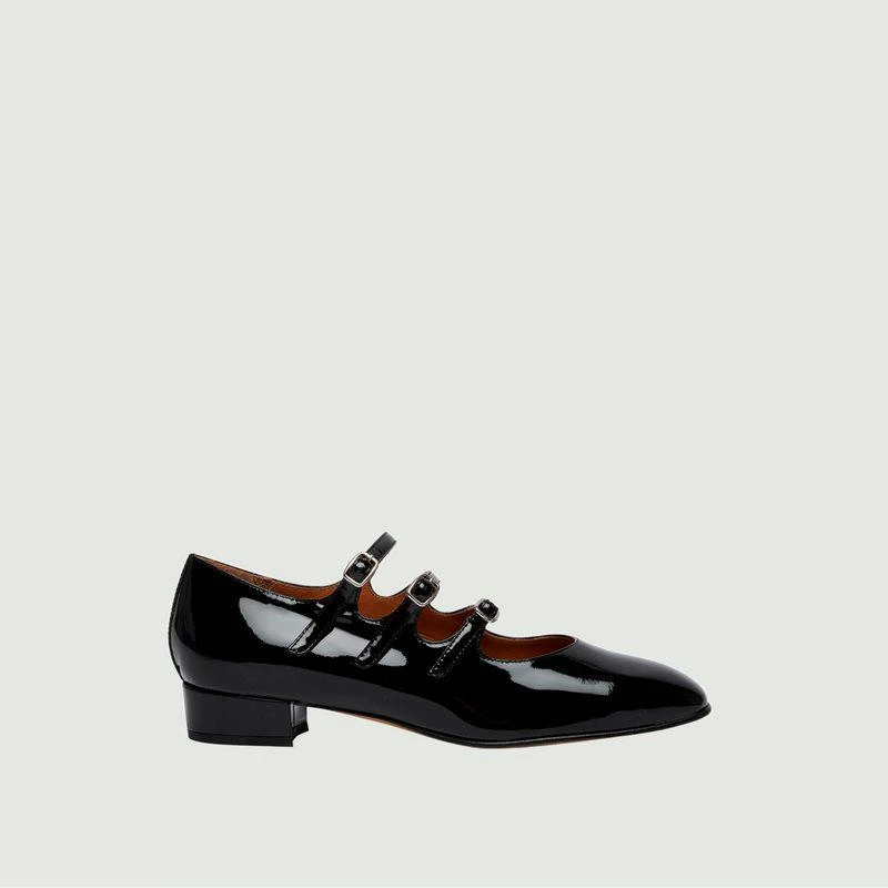 商品Carel|Ariana leather slippers Noir CAREL,价格¥3427,第1张图片