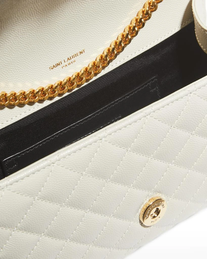 商品Yves Saint Laurent|Small YSL Monogram Leather Satchel Bag,价格¥20519,第3张图片详细描述