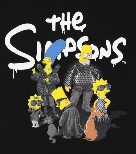 商品Balenciaga|x The Simpsons TM & © 20th Television棉质帽衫,价格¥2269,第3张图片详细描述