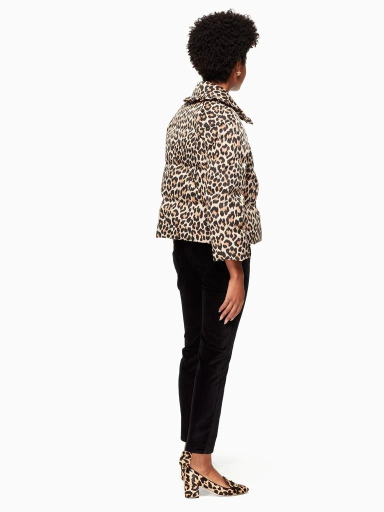 商品Kate Spade|leopard-print puffer jacket,价格¥2598,第4张图片详细描述