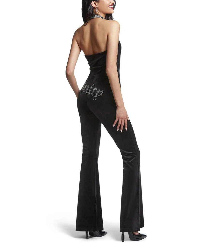 商品Juicy Couture|Halter Jumpsuit with Back Bling,价格¥1111,第2张图片详细描述