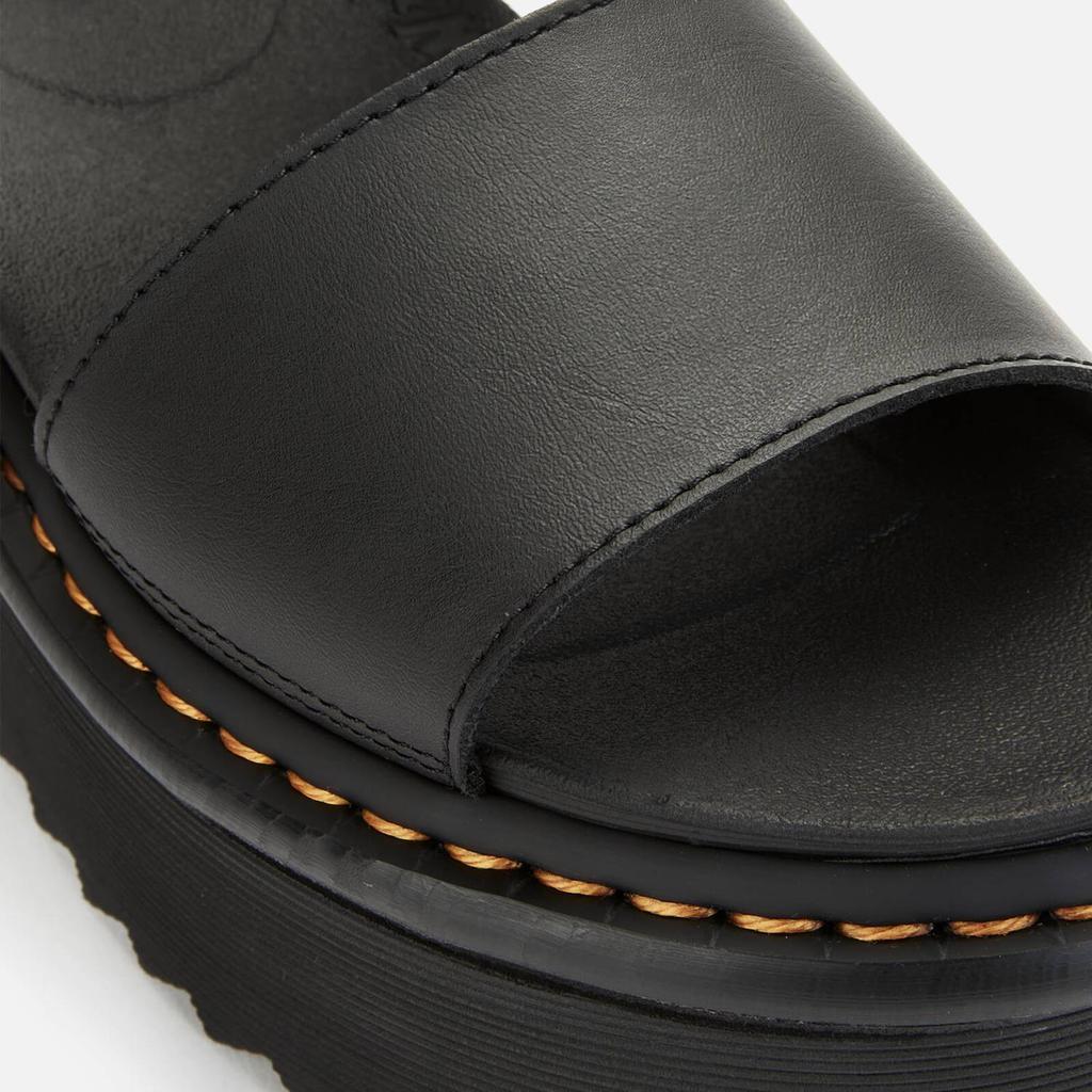 商品Dr. Martens|Dr. Martens Women's Voss Quad Double Strap Sandals - Black,价格¥963,第6张图片详细描述