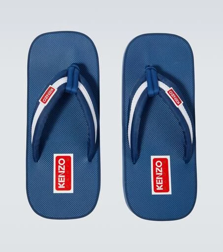 商品Kenzo|Logo striped thong sandals,价格¥1126,第4张图片详细描述