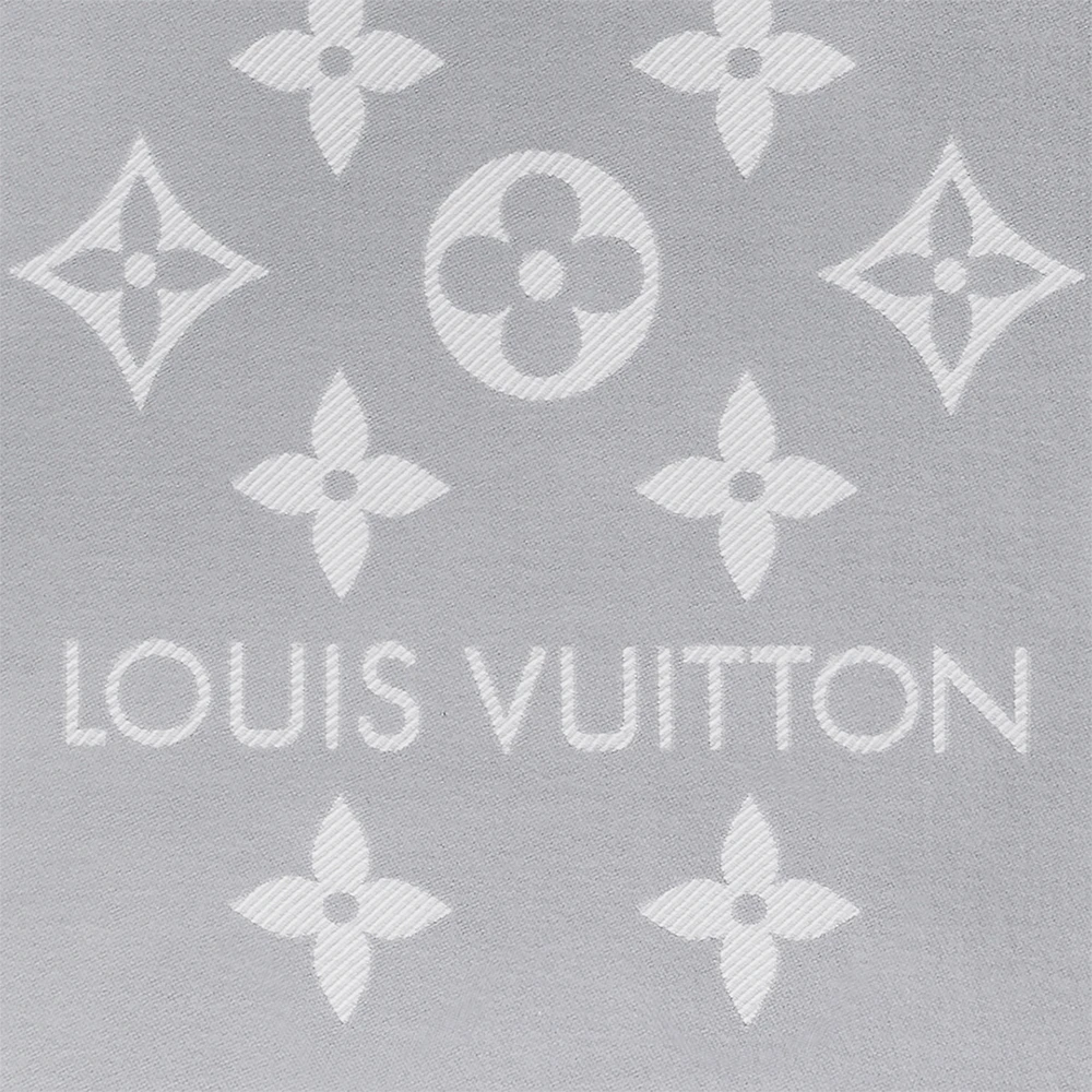 LOUIS VUITTON 灰色女士围巾 M77727 商品