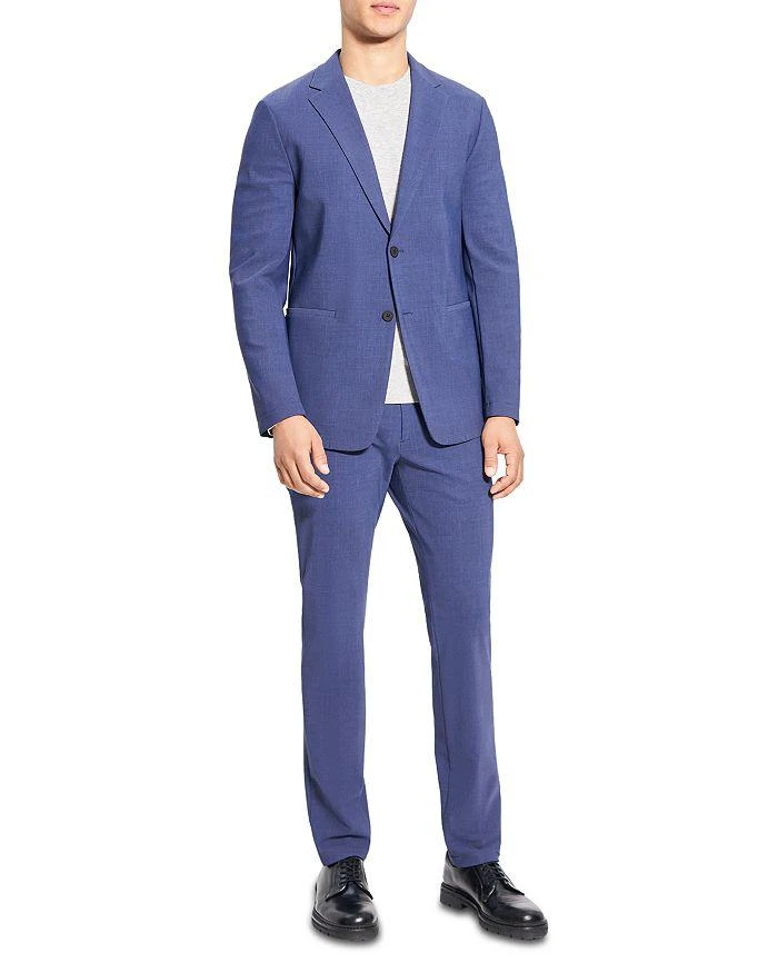 商品Theory|Clinton Precision Ponte Melange Print Slim Fit Blazer,价格¥1049,第3张图片详细描述